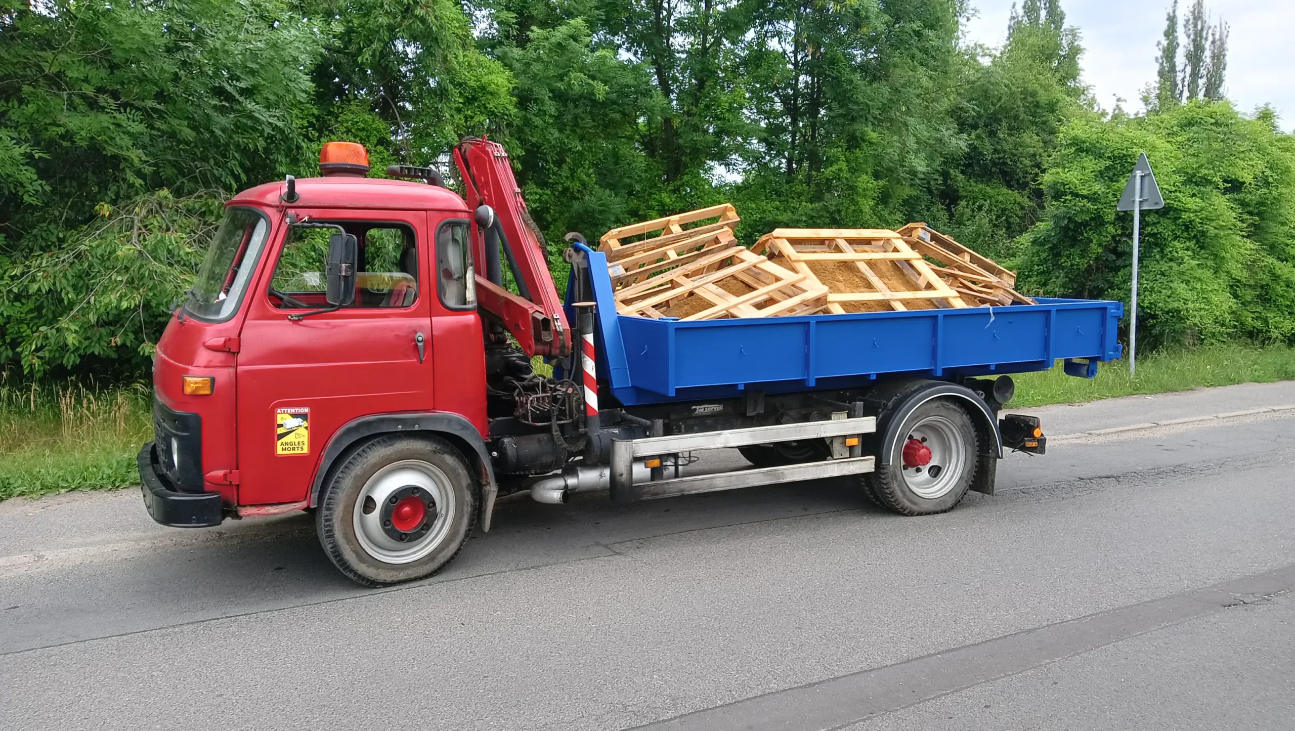 Kontejner na odvoz stavební suti Kladno